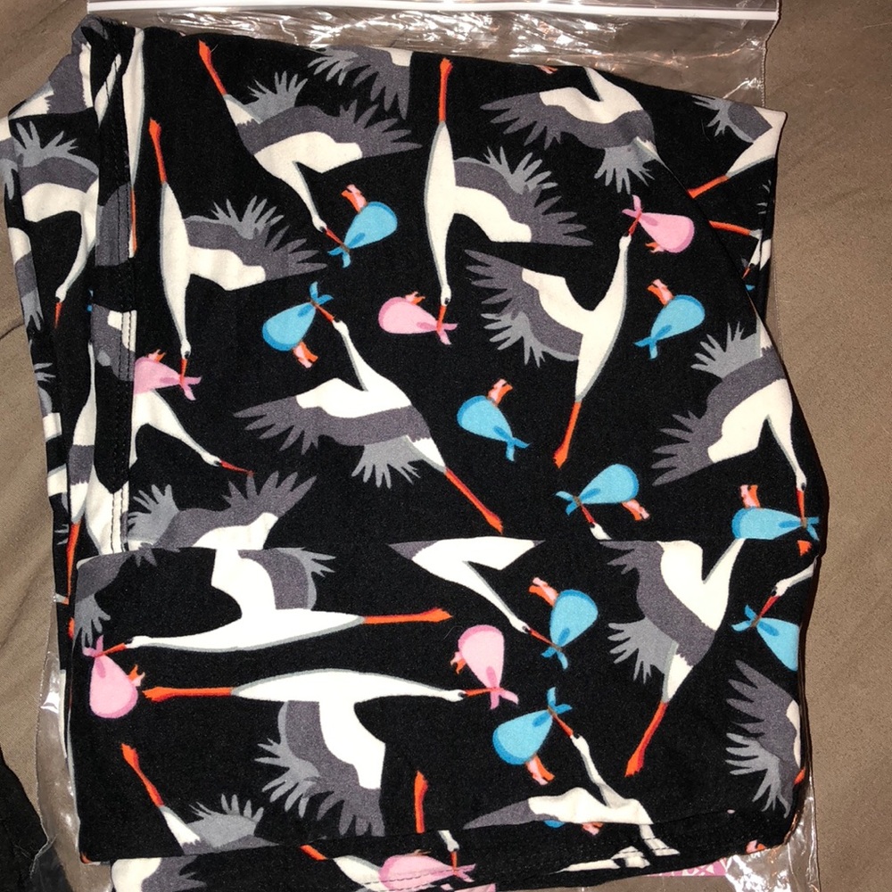 TC unicorn stork leggings